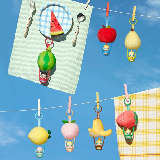 Pop Mart Baby Molly Fruity Aroma Series- Sachet Pendant - Plīša atslēgu piekariņš