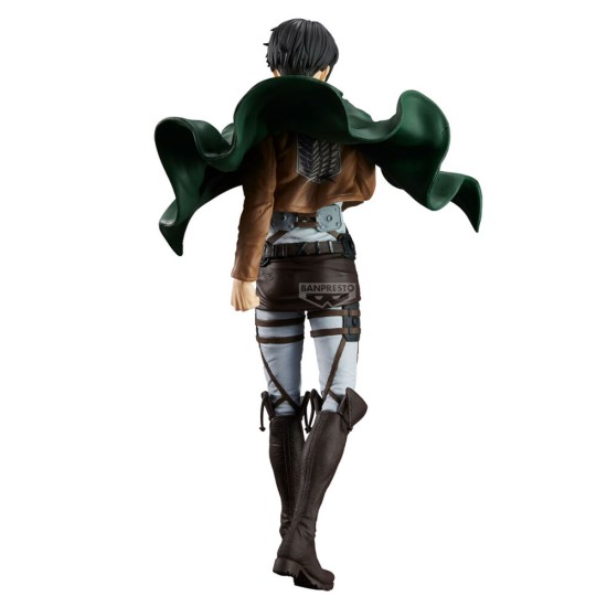 Banpresto Attack On Titan Figure 27cm - Levi Grandista - Пластмассовая фигурка