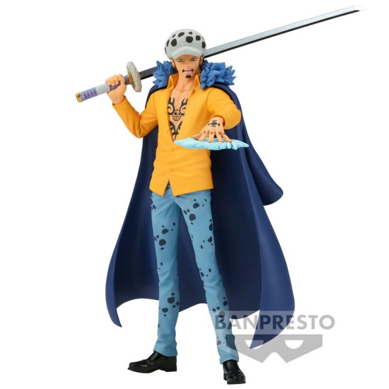 Banpresto One Piece DXF The Grandline Men Figure 17cm - Trafalgar Law - Plastmasas figūriņa