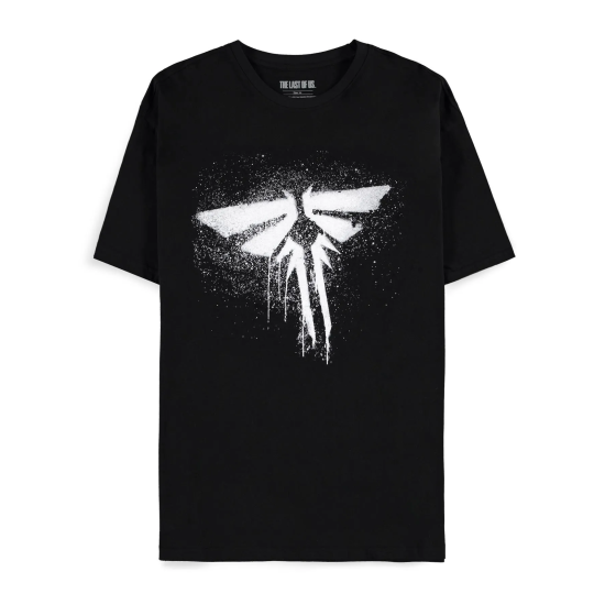 Difuzed The Last of Us Fire Fly Short Sleeved T-shirt - L izmērs / Melns - Vīriešu kokvilnas T-krekls