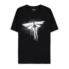 Difuzed The Last of Us Fire Fly Short Sleeved T-shirt - M size / Black - Men's cotton T-shirt