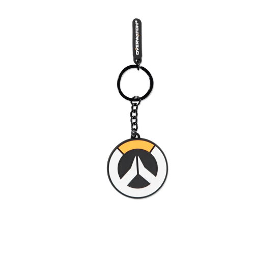 Difuzed Overwatch Logo Rubber Keychain - Gumijas atslēgu piekariņš