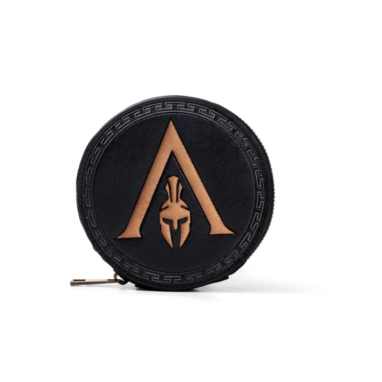 Difuzed Assassin's Creed Odyssey Greek Helmet Logo Premium Coin Wallet - Naudas maks