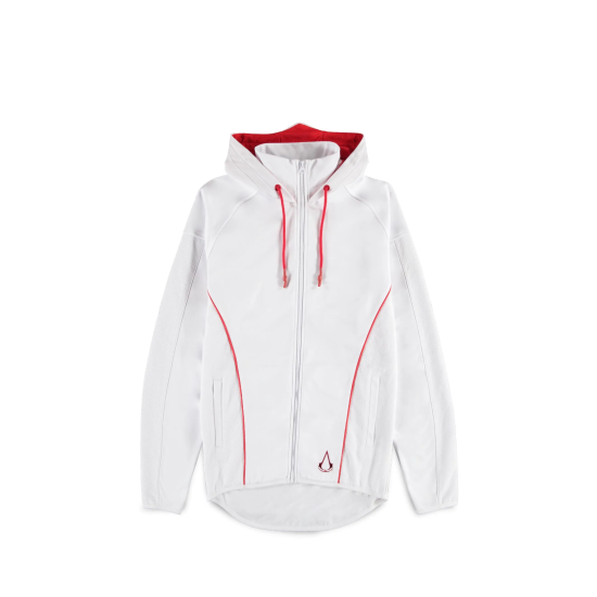 Difuzed Assassin's Creed Zipper Tech Hoodie - M izmērs - Vīriešu hūdijs ar ravējslēdzēju un kapuci