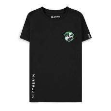 Difuzed Harry Potter Slytherin Emblem Boys Short Sleeved T-shirt - Size 134-140 / Black - Kids cotton T-shirt