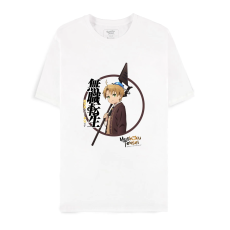 Difuzed Mushoku Tensei Short Sleeved T-shirt - L size / White - Men's cotton T-shirt