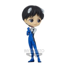 Banpresto Rebuild of Evangelion New Theatrical Edition Plugsuit Style ver.A Figure 14cm - Shinji Ikari Q posket - Plastic figure