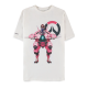 Difuzed Overwatch D.VA - Men's Short Sleeved T-shirt - S izmērs / Balts - Sieviešu kokvilnas T-krekls