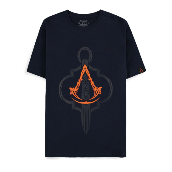 Difuzed Assassin's Creed Mirage Blade Short Sleeved T-shirt - XL izmērs / Melns - Vīriešu kokvilnas T-krekls