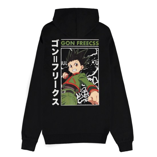 Difuzed Hunter x Hunter Gon Freecss Zipper Hoodie - S izmērs - Vīriešu hūdijs ar ravējslēdzēju un kapuci