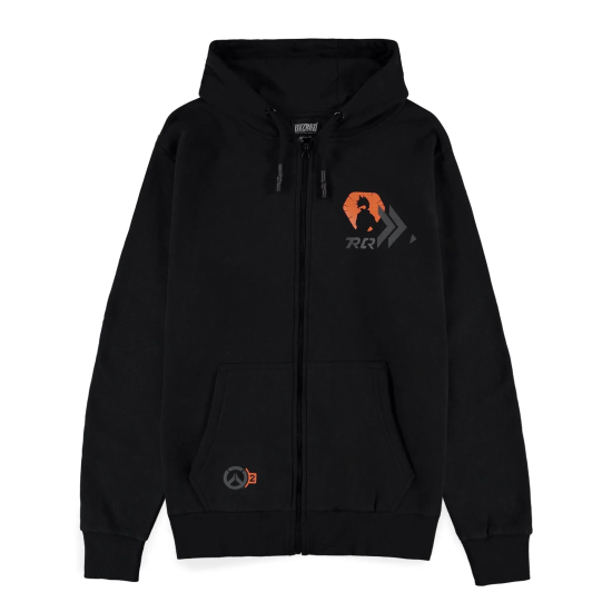 Difuzed Overwatch Men's Zipper Hoodie - S izmērs - Vīriešu hūdijs ar ravējslēdzēju un kapuci