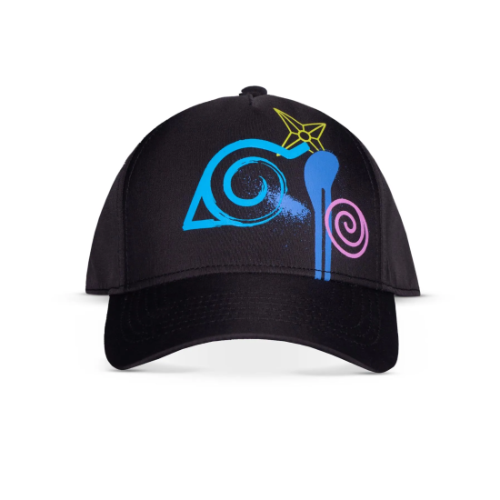 Difuzed Naruto Icon Design Adjustable Cap - Kokvilnas cepure ar nagu