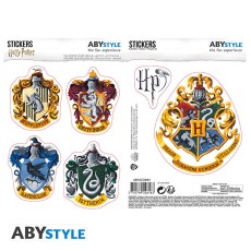 ABYstyle Harry Potter Stickers 2 sheets / 16 x 11cm - Hogwarts Houses