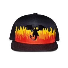 Difuzed Pokemon Charizard Snapback Cap