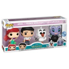 Funko POP! The Little Mermaid Exclusive Figures 9cm (4 pcs.)