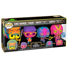 Funko POP! Marvel Black Panther Wakanda Forever Exclusive Figures 9cm (4 pcs.)