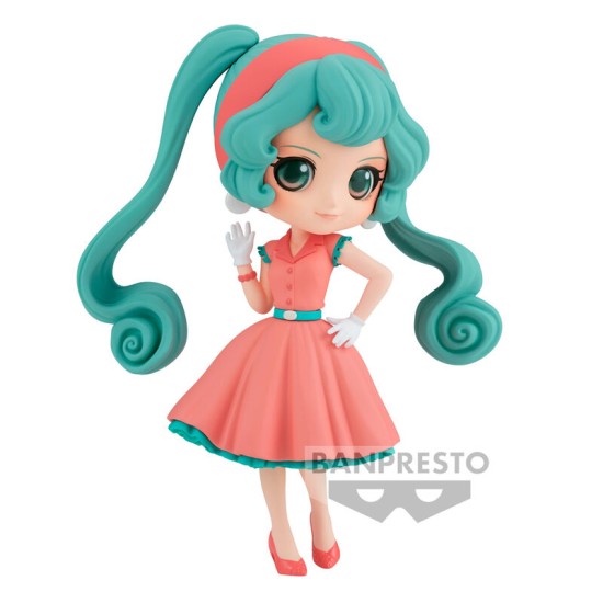 Banpresto Hatsune Miku World Journey Figure 18cm - Hatsune Miku Q posket - Plastmasas figūriņa