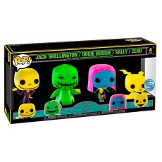 Funko POP! Disney Nightmare Before Christmas Exclusive Figures 9cm (4 pcs.)