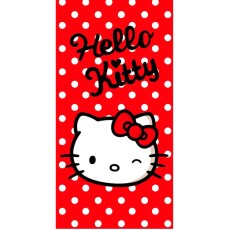 E Plus M Hello Kitty Microfibre Beach Towel 140 x 70 cm - Hello Kitty - Pludmales dvielis