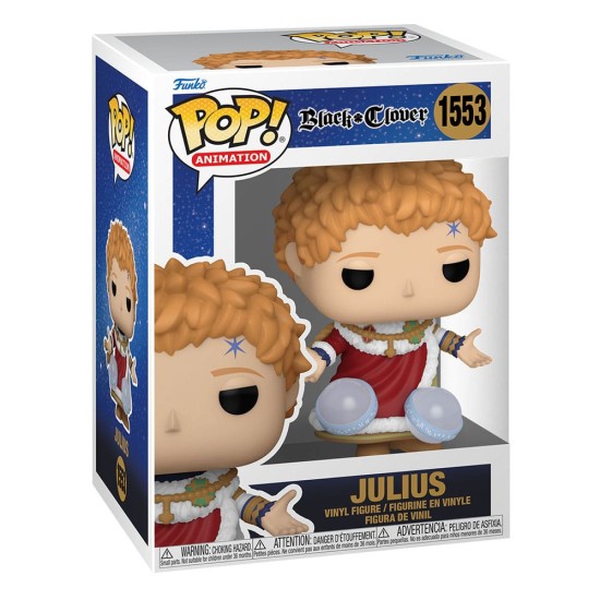 Funko POP! Black Clover Figure 9cm - Julius (1553) - Vinila figūriņa