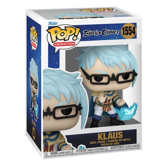 Funko POP! Black Clover Figure 9cm - Klaus (1554) - Vinila figūriņa