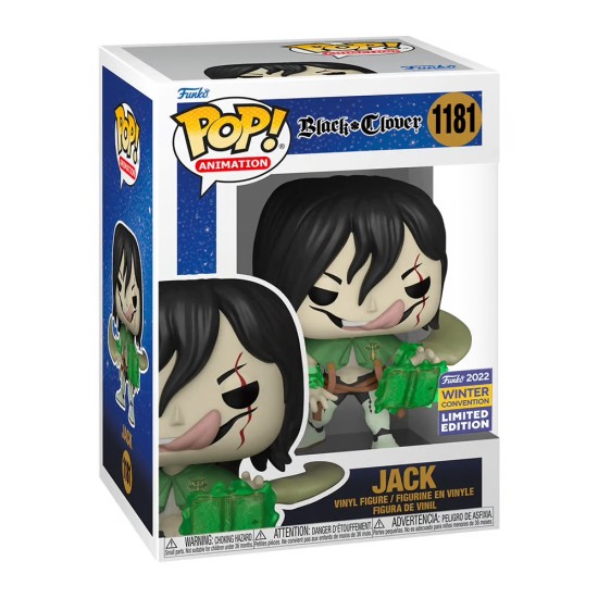 Funko POP! Black Clover Figure 9cm - Jack (1181) - Vinila figūriņa