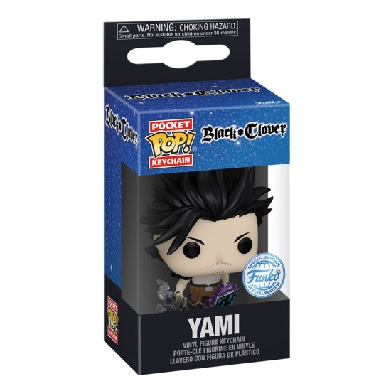 Funko Pocket POP! Black Clover Keychain - Yami Display - Vinila atslēgu piekariņš