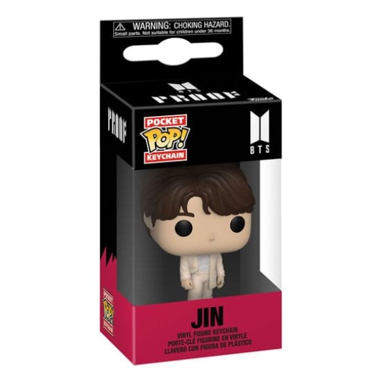 Funko Pocket POP! BTS Keychain - Jin Display - Vinila atslēgu piekariņš