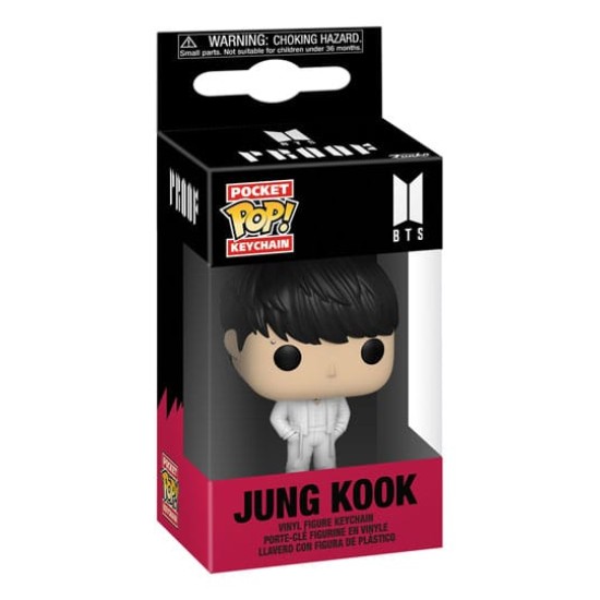 Funko Pocket POP! BTS Keychain - Jung Kook Display - Vinila atslēgu piekariņš