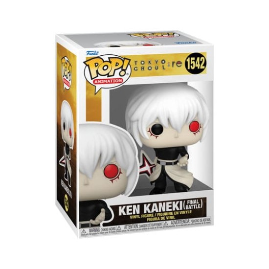 Funko POP! Tokyo Ghoul:re Figure 9cm - Ken Kaneki Last Battle (1542) - Vinila figūriņa