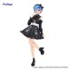 Furyu Re:Zero Starting Life in Another World Trio-Try-iT ver. Black Figure 21cm - Rem Girly Outfit - Plastmasas figūriņa