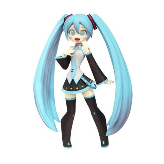 Furyu Hatsune Miku CartoonY Figure 16cm - Hatsune Miku - Plastmasas figūriņa