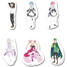GEE Re:Zero Starting Life in Another World Season 2 Stickers Set - Group A - Uzlīmju komplekts