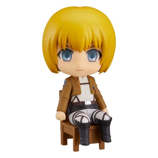 Good Smile Company Attack on Titan Nendoroid Swacchao Figure 10cm - Armin Arlert - Plastmasas figūriņa