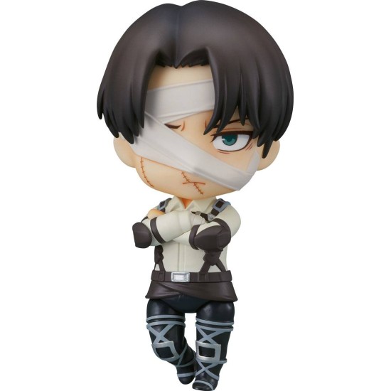 Good Smile Company Attack on Titan Nendoroid Action Figure 10cm - Levi Ackermani - Plastmasas figūriņa