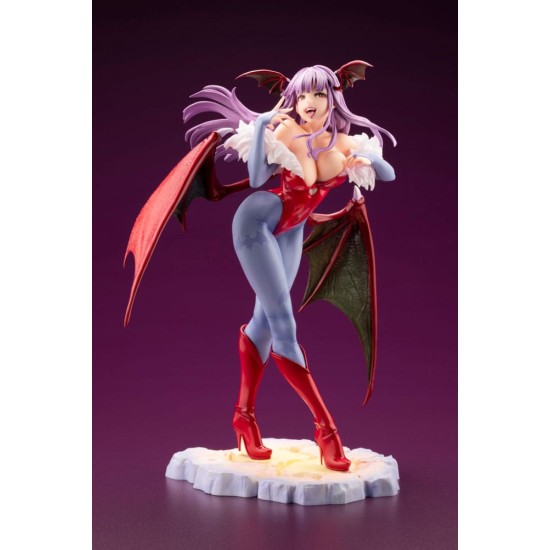 Kotobukiya Darkstalkers Bishoujo 1/7 Figure 23cm - Morrigan Limited Edition - Plastmasas figūriņa