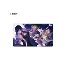 MiHoYo Genshin Impact Mousepad 70 x 40 cm - Yelan / Kuki Shinobu & Arataki Itto - Peles paliktnis