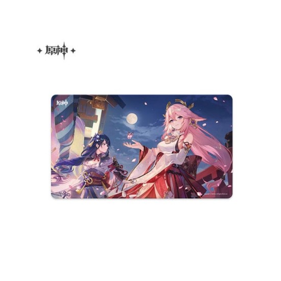 MiHoYo Genshin Impact Mousepad 70 x 40 cm - When the Sakura Bloom - Peles paliktnis