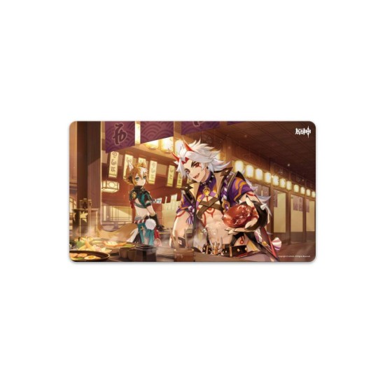 MiHoYo Genshin Impact Mousepad 70 x 40 cm - Arataki Itto - Peles paliktnis