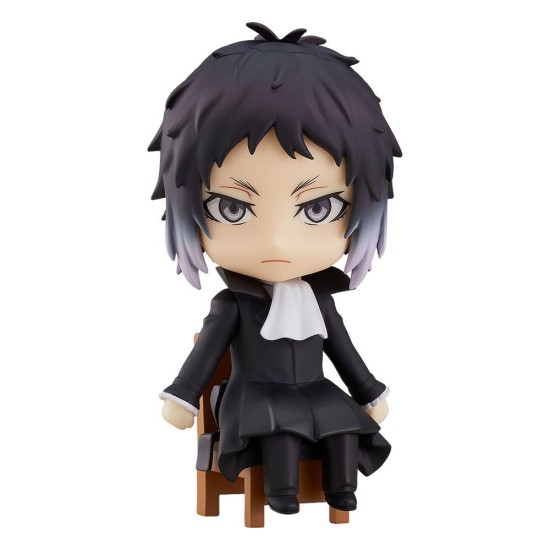 Good Smile Company Bungo Stray Dogs Nendoroid Swacchao Figure 9cm - Ryunosuke Akutagawa - Plastmasas figūriņa