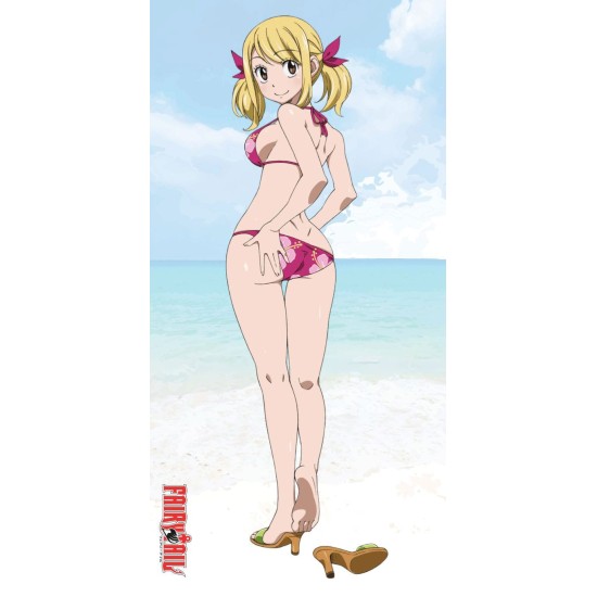 Sakami Merchandise Fairy Tail Lucy Microfibre Beach Towel 150 x 75cm - Mikrošķiedras pludmales dvielis