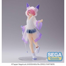 Sega Re:Zero Starting Life in Another World Luminasta Figure 21cm - Ram Day After the Rain - Plastic figure