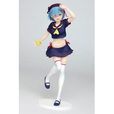 Taito Prize Re:Zero Precious Ver. Renewal Edition Figure 23cm - Rem Marine Look - Plastic figure