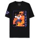 Difuzed Naruto Shippuden Sasuke T-shirt - XL size / Black - Men's cotton T-shirt