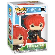 Funko POP! Genshin Impact Figure 9cm - Diluc Ragnvindr (183) - Vinyl figure