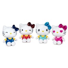 Play by Play Hello Kitty 50th Anniversary Assorted Plush Toy 16cm - Sarkans - Plīša rotaļlieta