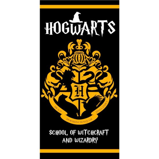 E Plus M Harry Potter Hogwarts Microfibre Beach Towel 140 x 70cm - Mikroškiedras pludmales dvielis