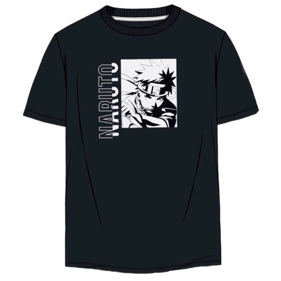 Difuzed Naruto Sasuke T-shirt - XL izmērs - Vīriešu kokvilnas T-krekls
