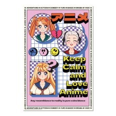 Grupo Erik Asian Art Poster Maxi 91.5 x 61 cm - Keep Calm and Love Anime