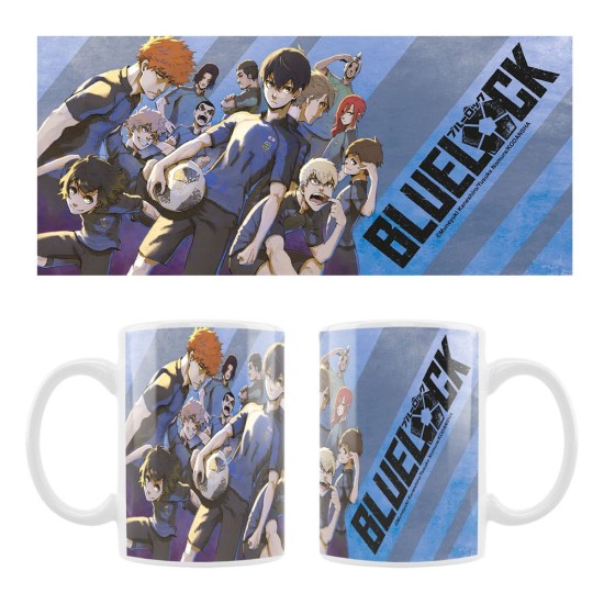 Sakami Merchandise Blue Lock Ceramic Mug 320ml - Team - Krūze